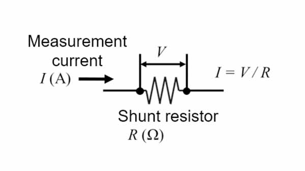 通过分流电阻检测电流的原理