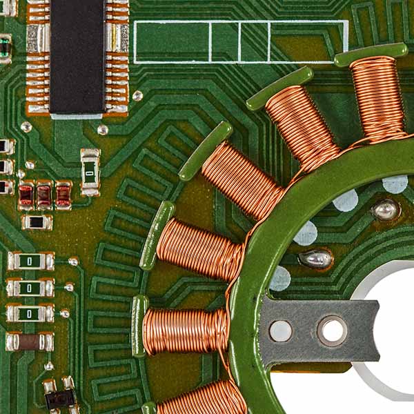 AKM’s Hall elements and Hall effect ICs can make a high-efficiency DC brushless motor.