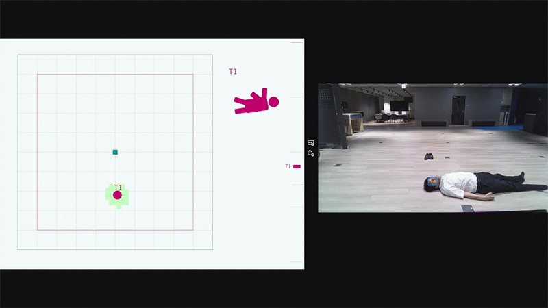Posture and Fall Detection (Ceiling-mounted)