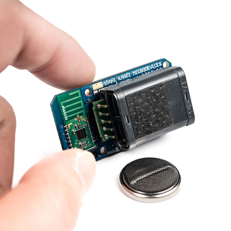 Wireless CO₂ sensor beacon