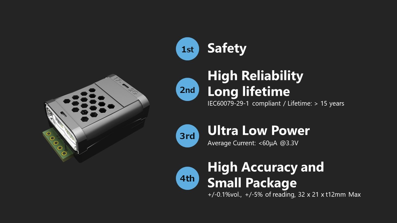 High safety, high reliability and long life, eliminating ignition risk