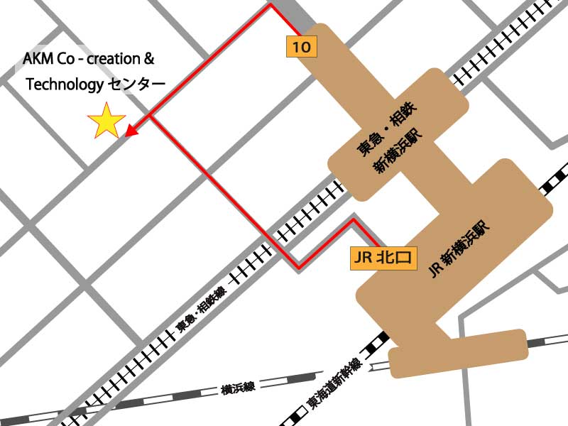 新横浜地図