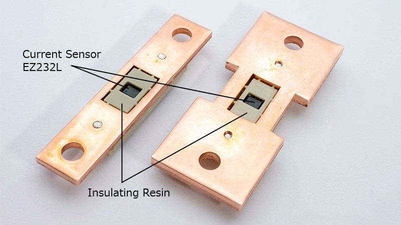 New Product: Coreless current sensor capable of handling large currents, accelerating downsizing of traction inverters