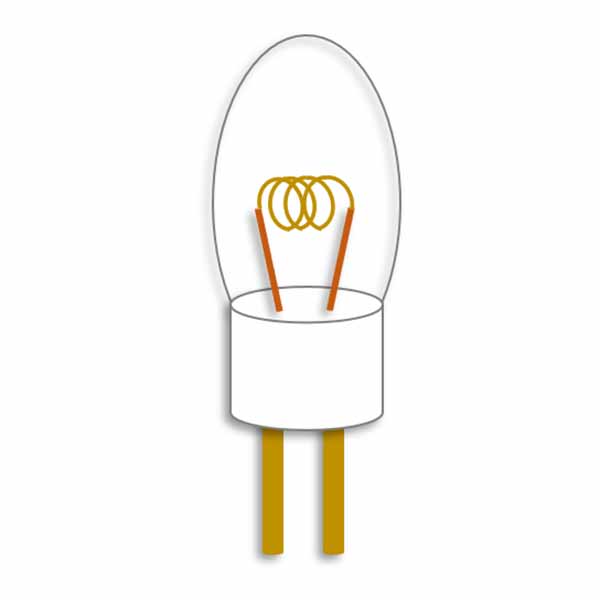 Figure 3. Lamp (Infrared Light emitter of NDIR type CO2 sensor)