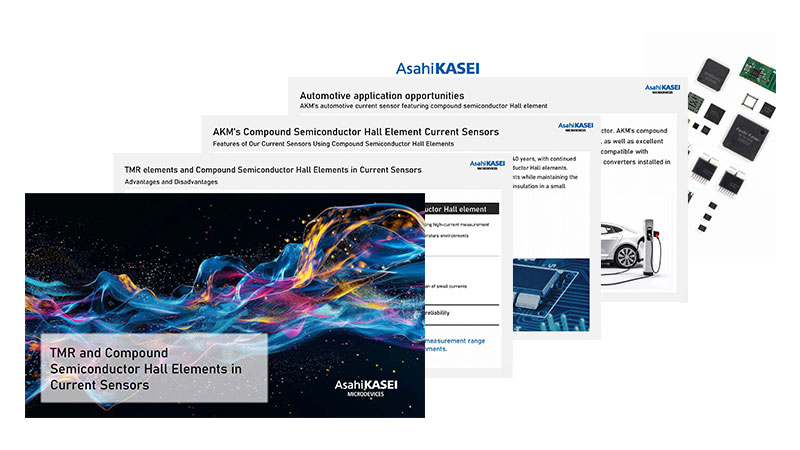 TMR and Compound Semiconductor Hall Elements in Current Sensors