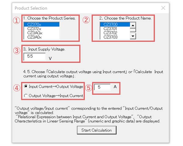 Figure 1. Input form screen